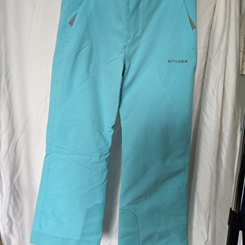 Spyder Olympia Turquoise Ski Pants